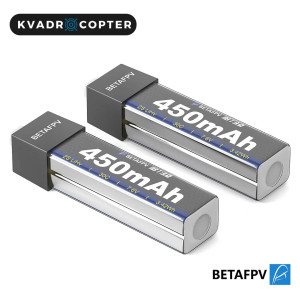 Аккумулятор BetaFPV BT3.0 2S 450 мА·ч 30C (2 шт) – аккумуляторная батарея для квадрокоптеров BetaFPV Cetus X, Pavo Pico. Photo 2